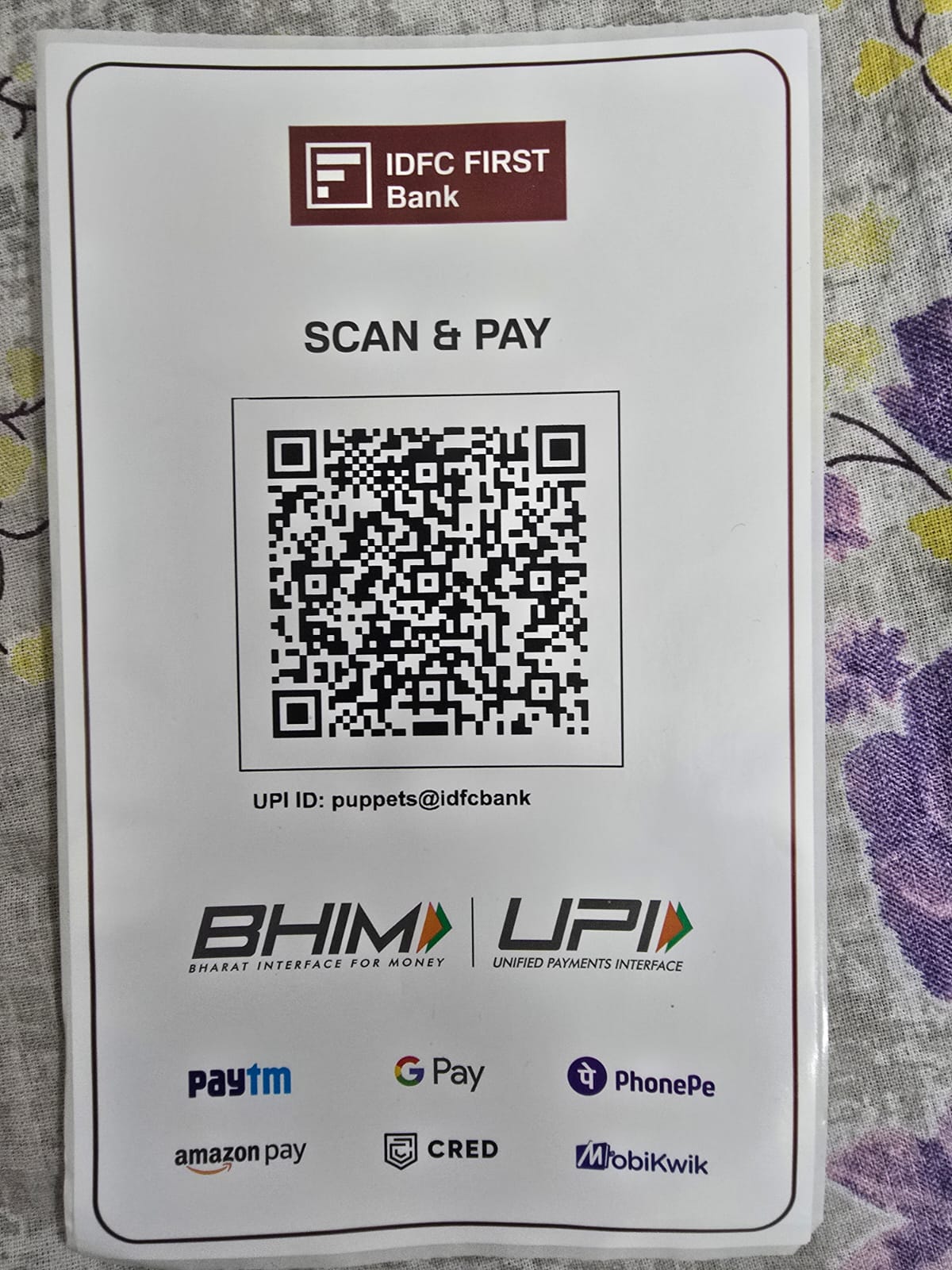 Scan to Pay